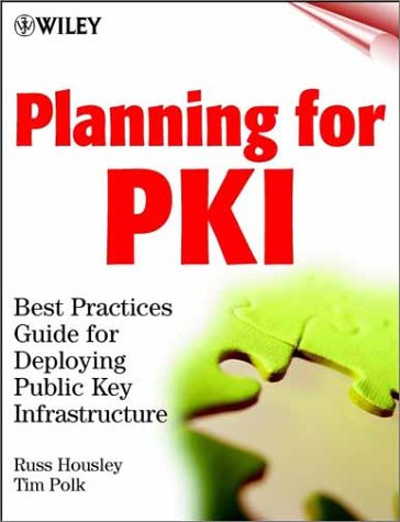 Public Key Infrastructure Book Cover